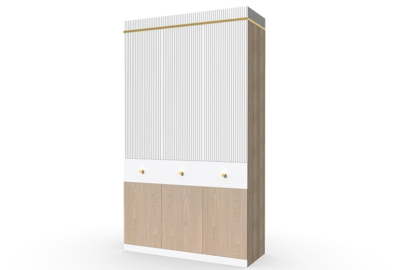 Шкаф 3-створчатый Темпо